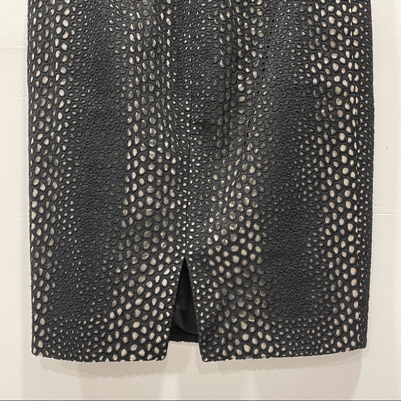 Giambattista Valli Lace Pencil Skirt Black Size 42 / Small - Picture 6 of 11